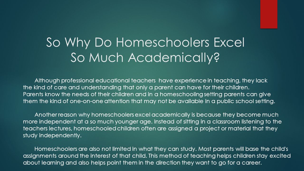 homeschooling vs public schooling