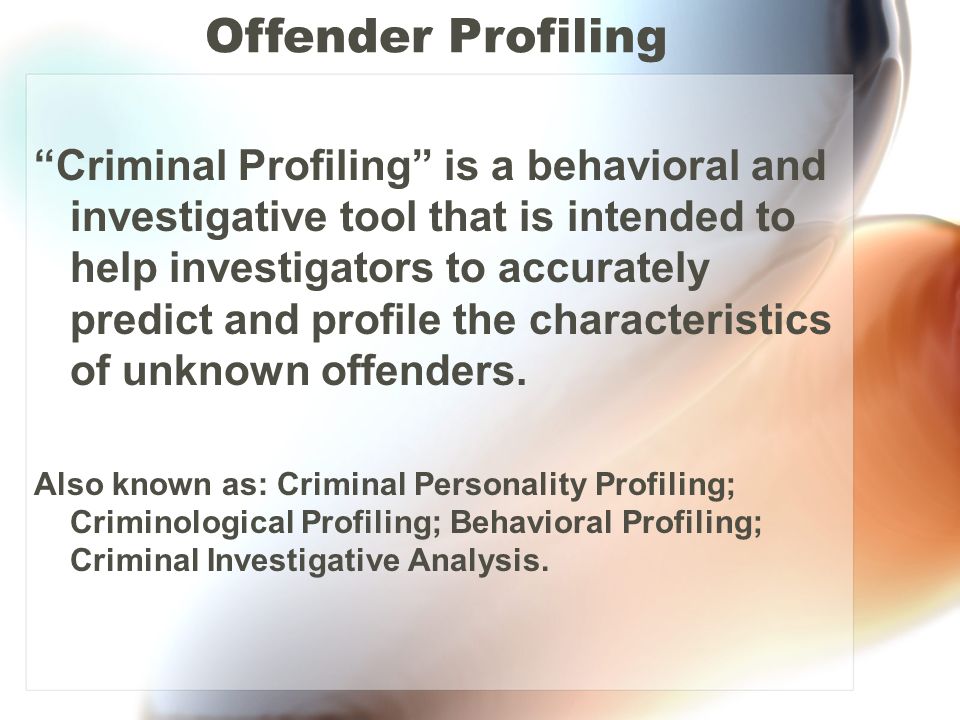 Essays On Racial Profiling