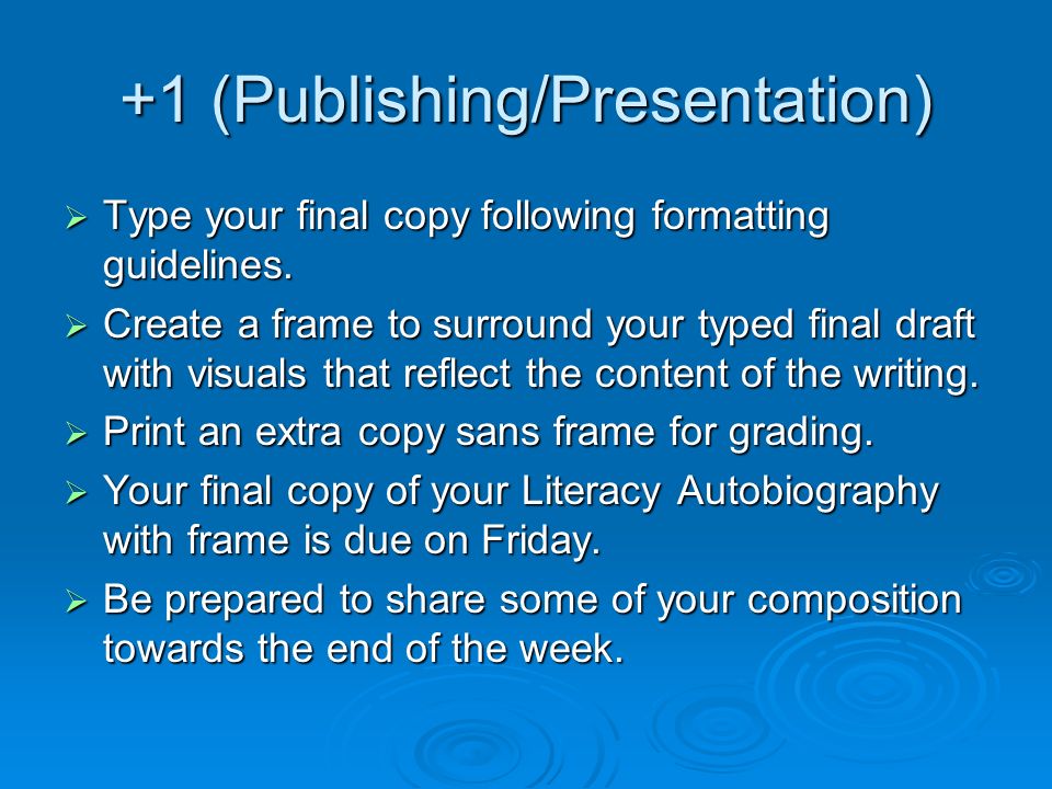 Autobiography Essay