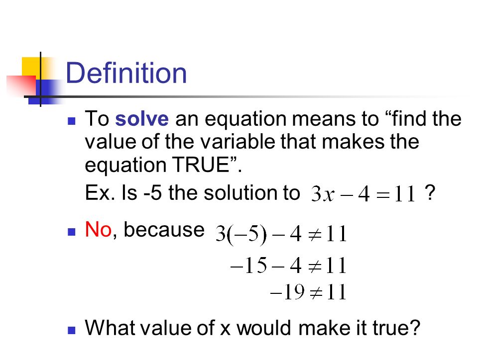 3 1 2 Solving Multi Step Equations P 119 126 Algebra 2 Definition