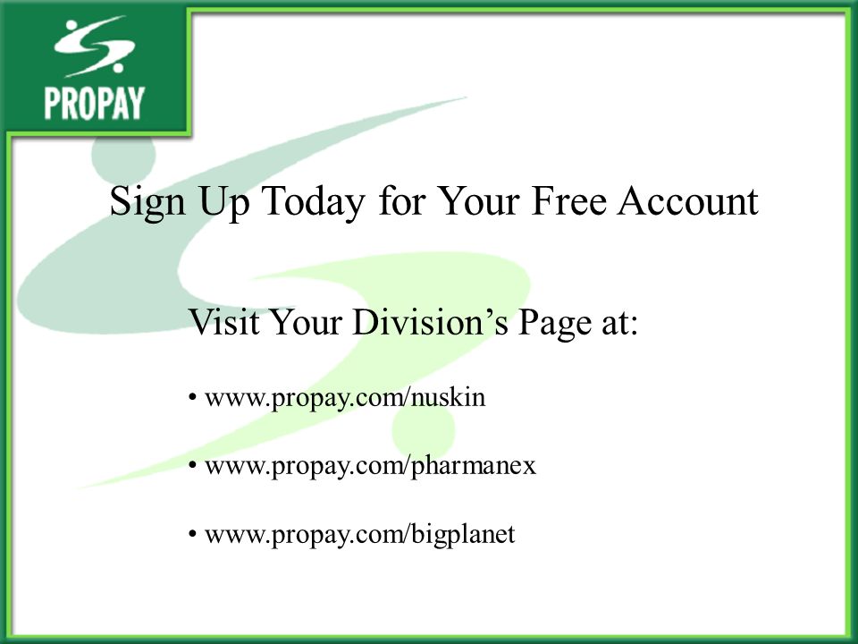 Sign Up Today for Your Free Account Visit Your Division’s Page at: