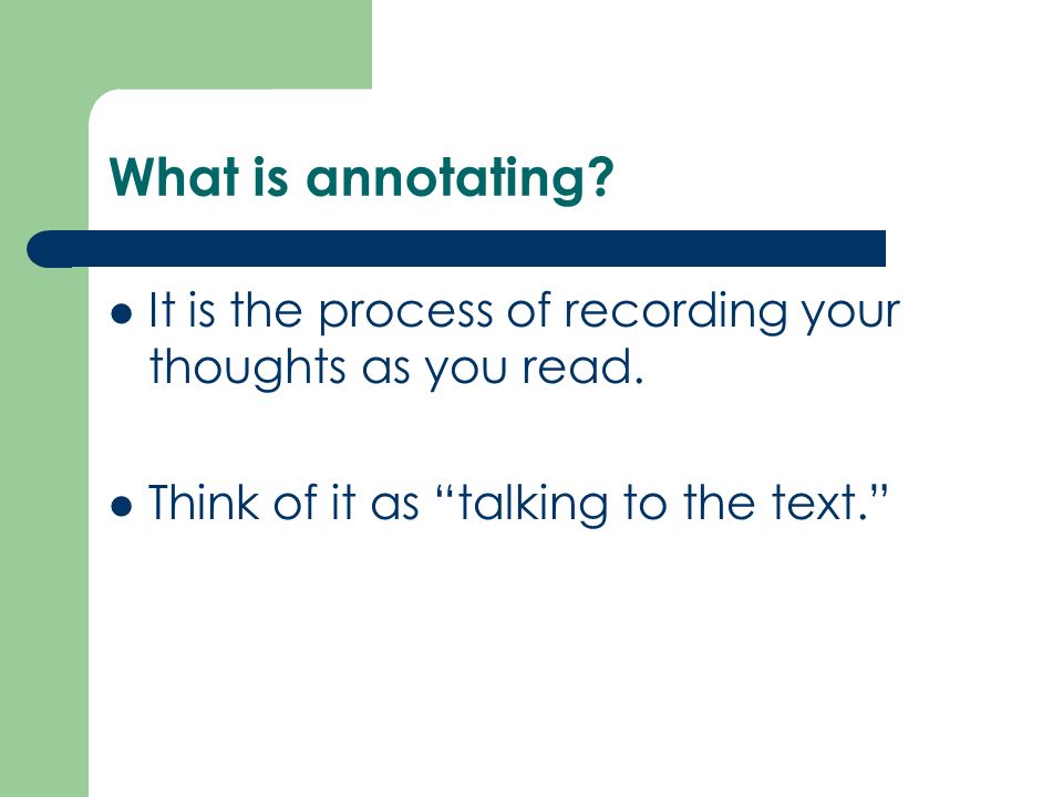 What is Annotation wmv - YouTube