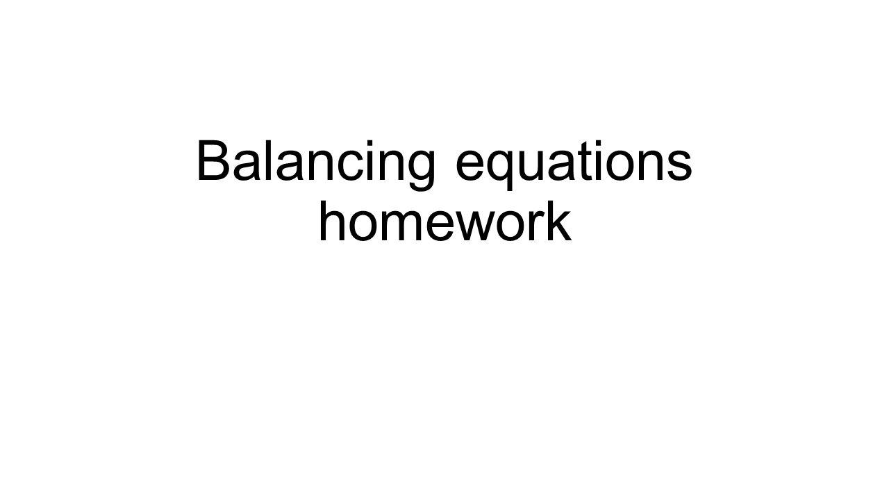 worksheet Pharmacy Technician Math Worksheets balancing equations homework help