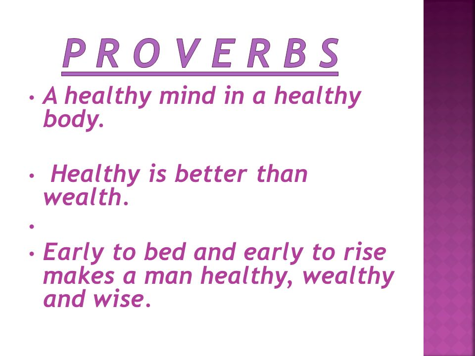 healthy mind in a healthy