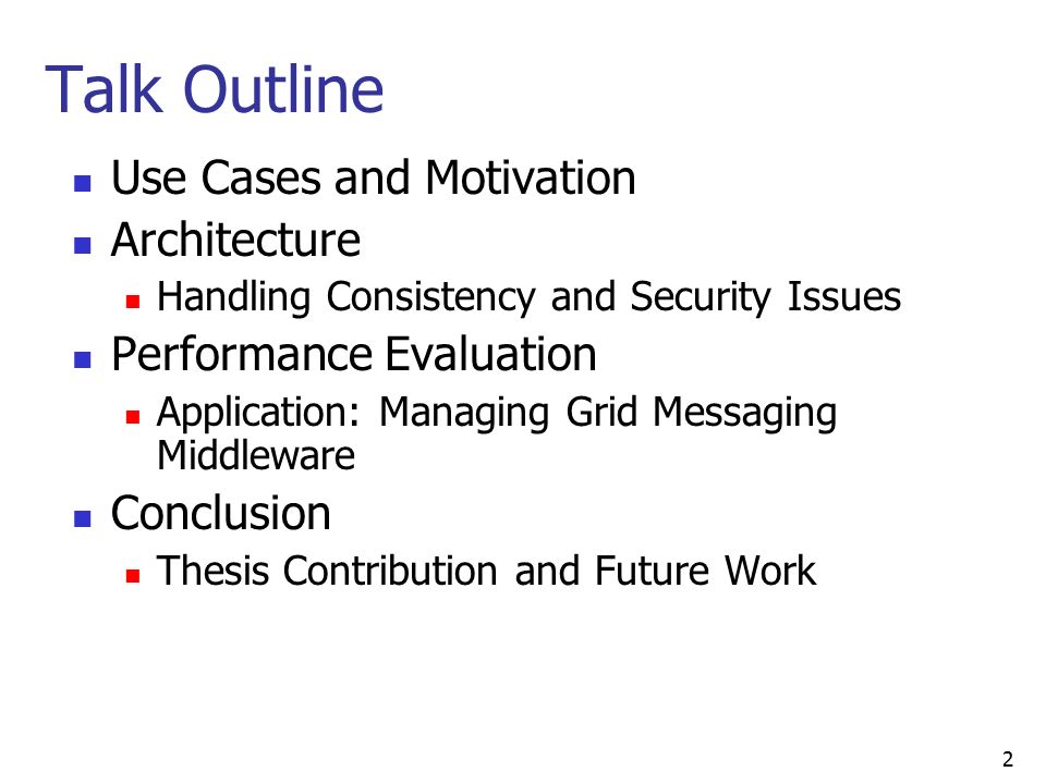 Conclusion Of Thesis