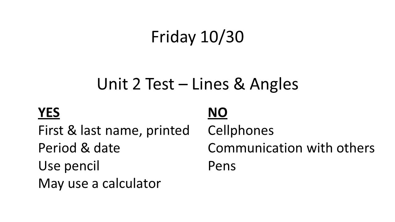 unit 2 test unit 2 test