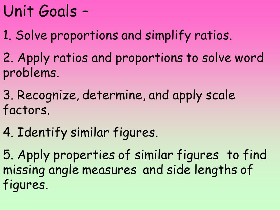 Solve Ratio Word Problems