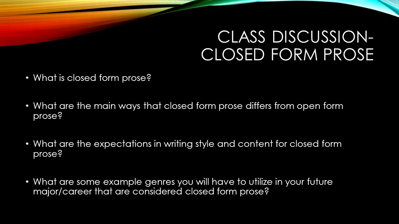 todays goals introduce unit 3 grammar editing concepts closed open and closed form