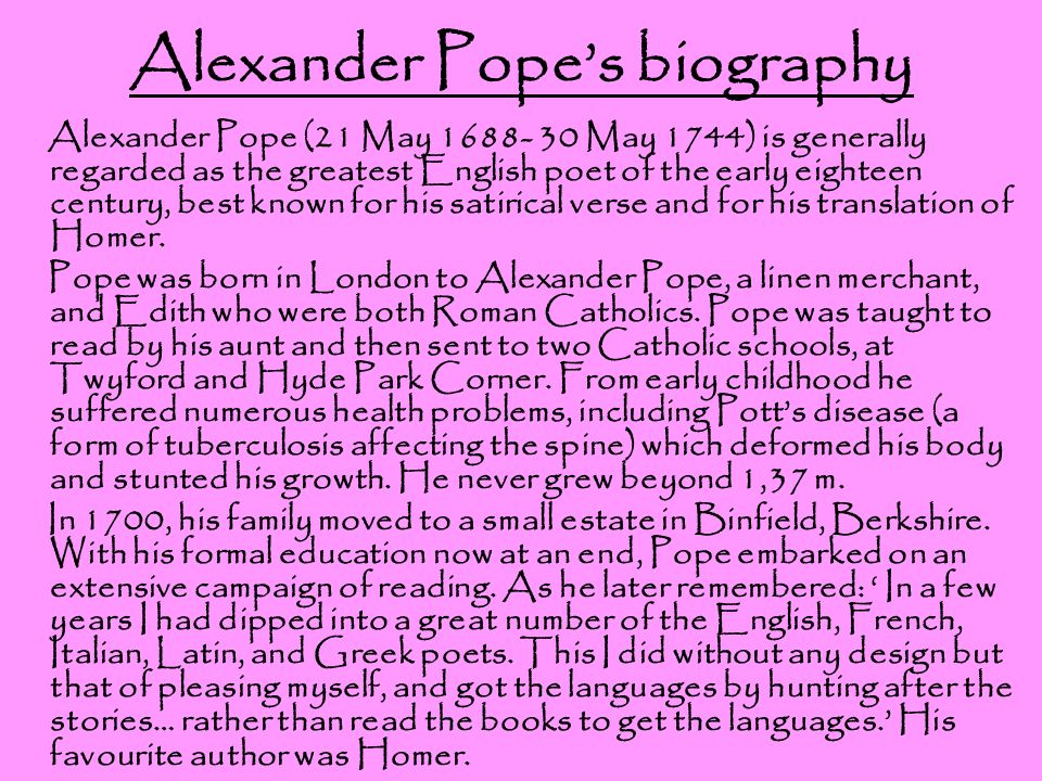 An essay on man by alexander pope poem
