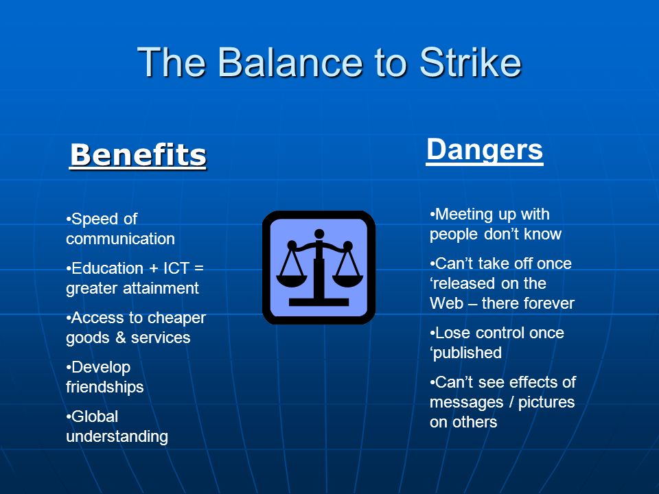 the dangers and benefits of cyberspace The internet of things (iot) is in fact already with us, but it has not yet reached a point where everyone feels its impact that is about to change. the dangers and benefits of cyberspace The internet of things (iot) is in fact already with us, but it has not yet reached a point where everyone feels its impact that is about to change.