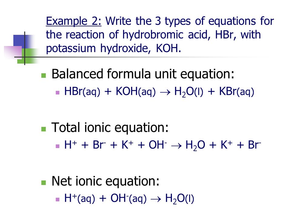 Acids And Bases Unit 11 Notes Start On Slide 35 Ppt Download 60 Example