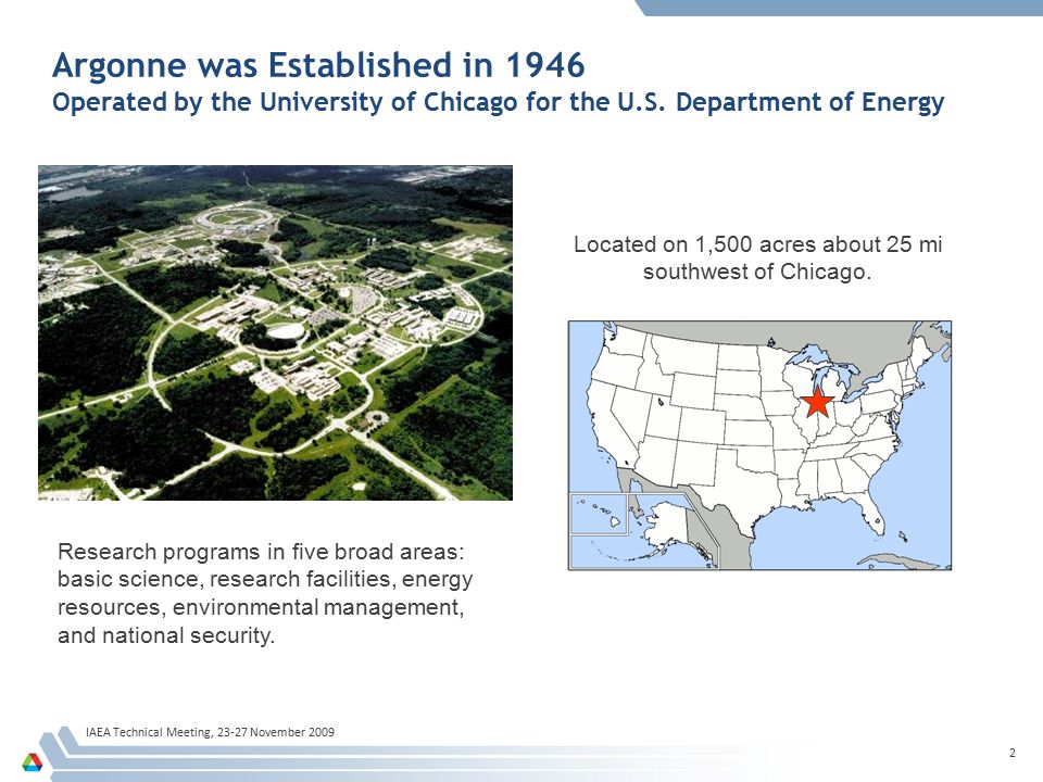 argonne national laboratory experience and perspectives on laboratory presentation