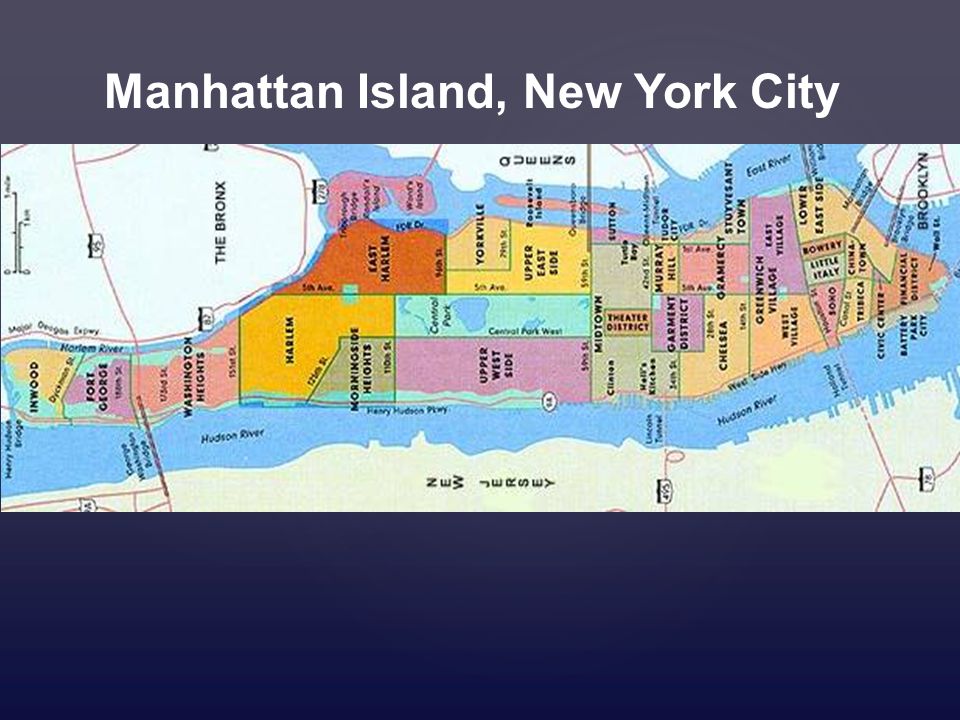 Manhattan Island, New York City