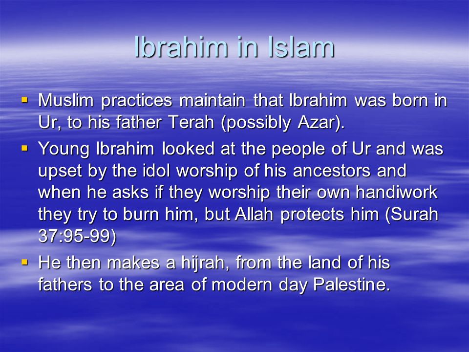 Terah in islam