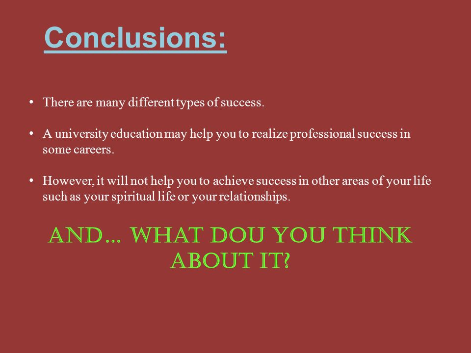 Essays About Success