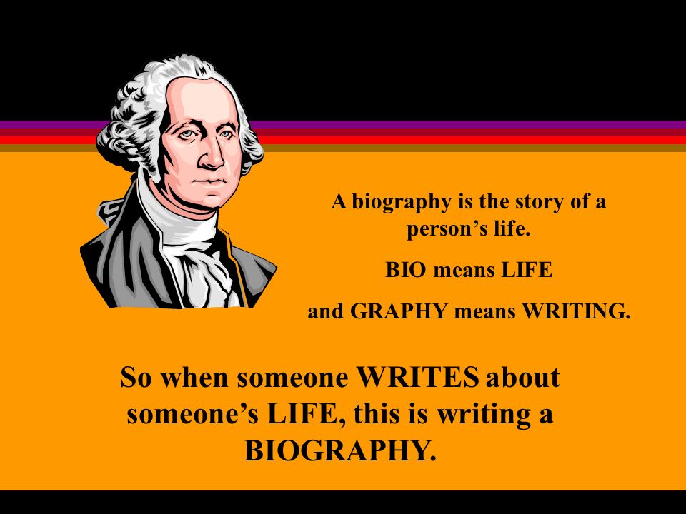 presentation biography