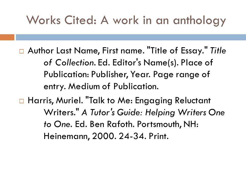Work Essay