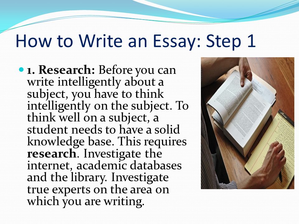 How to write an easy essay 10 steps
