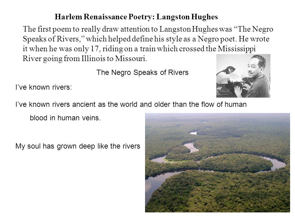 an analysis of langston hughes harlem Sparknotes: ralph ellison harlem as an employee of the federal writers’ project, ellison befriended many of the most important african-american writers of the era, including langston hughes and richard wright. an analysis of langston hughes harlem Sparknotes: ralph ellison harlem as an employee of the federal writers’ project, ellison befriended many of the most important african-american writers of the era, including langston hughes and richard wright.