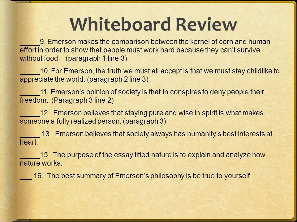 nature essay summary nature essay summary