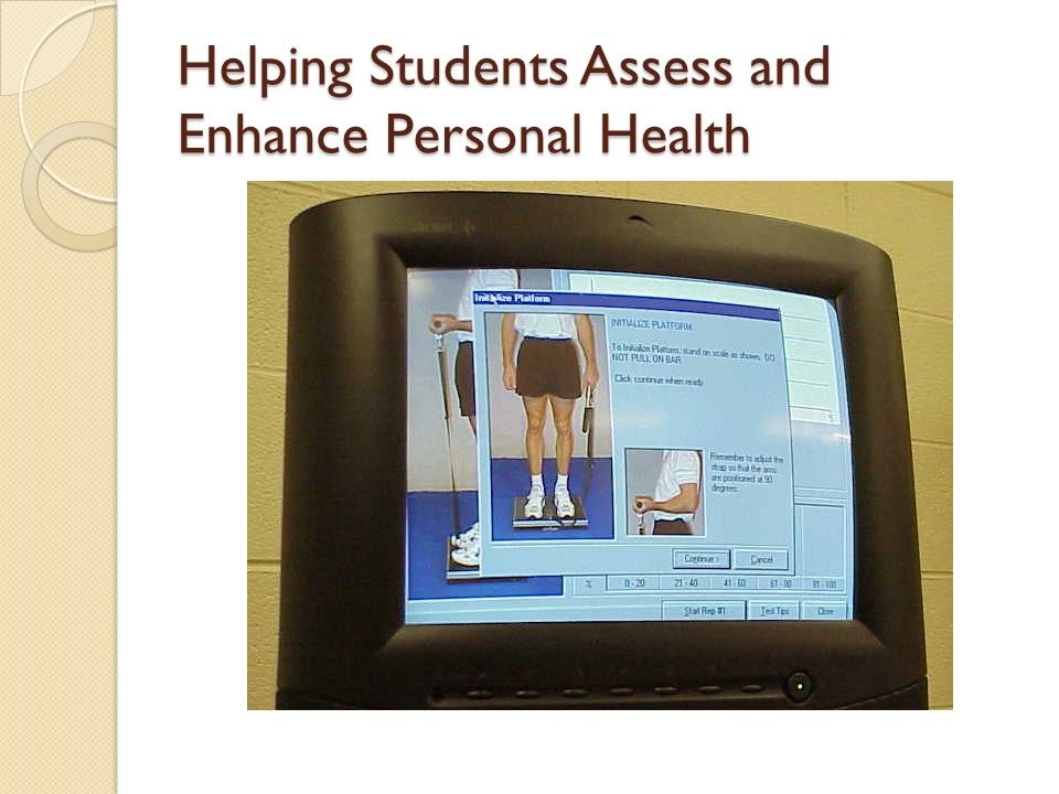 Helping Students Assess and Enhance Personal Health