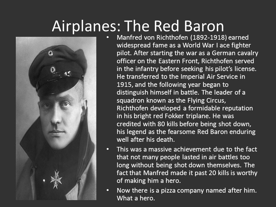 Image result for wwi red baron kills