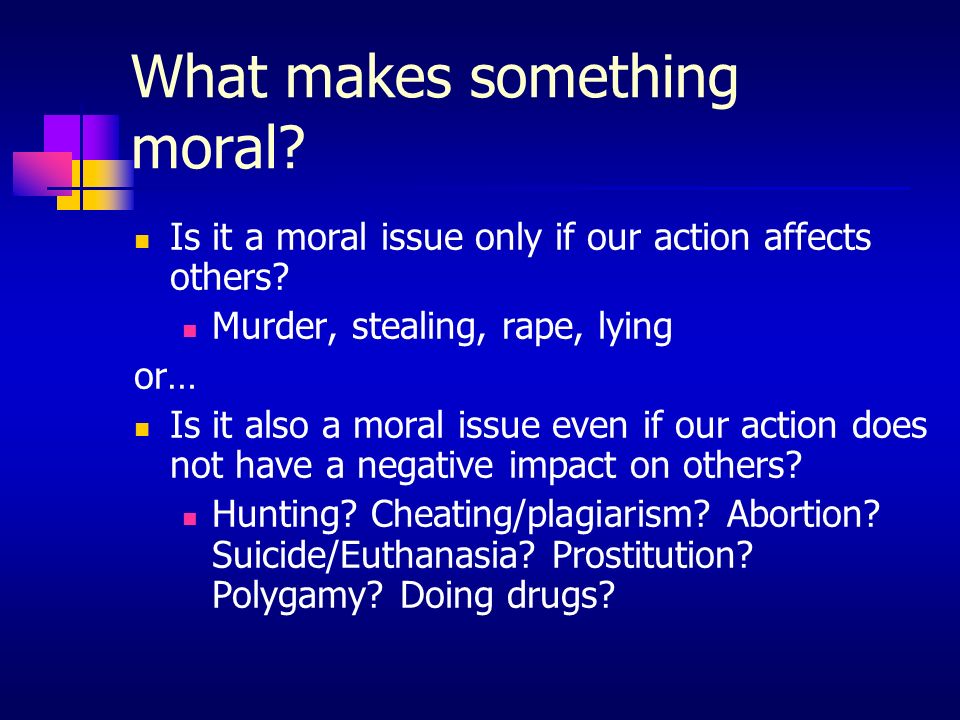 Importance Of Moral Values Essay