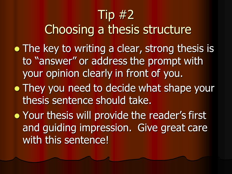 Proper Structure Of An Essay