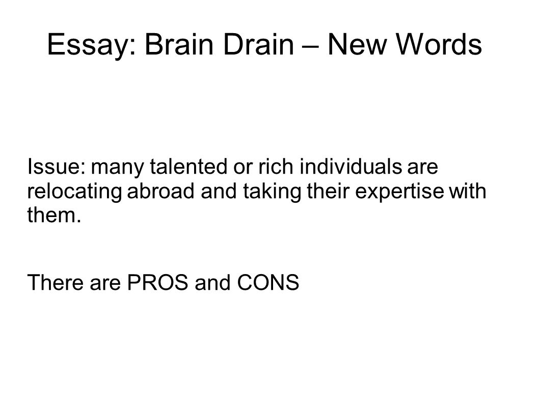 letter on brain drain letter on brain drain