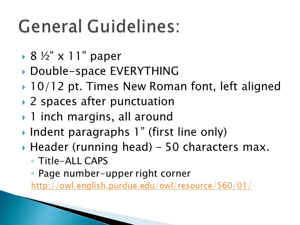 apa style your instructor is always right 8 x 11 paper apa format times new roman