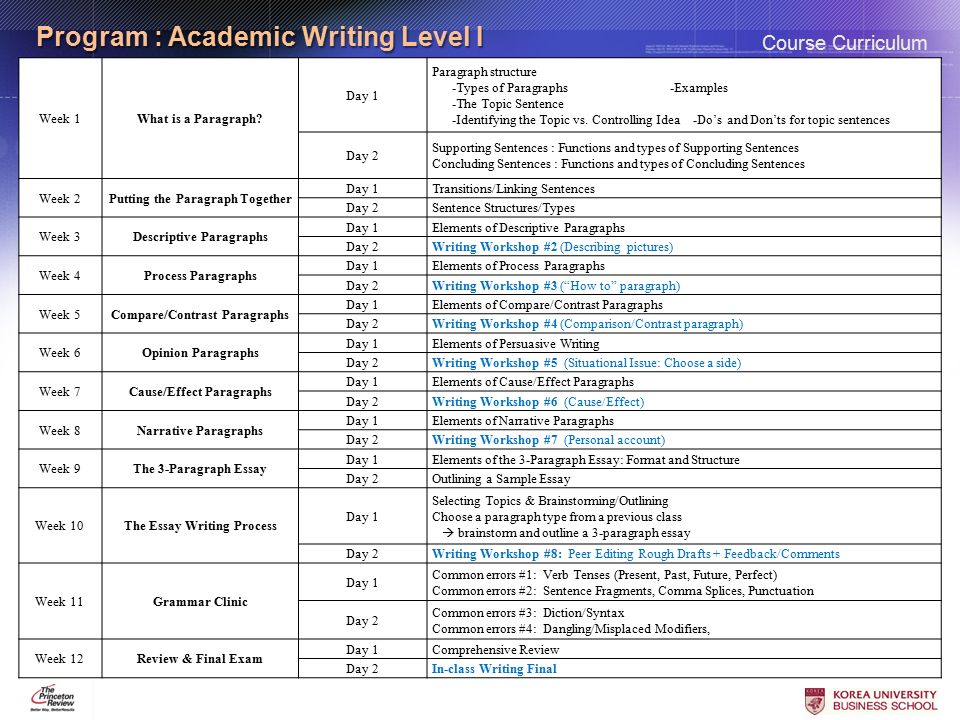 University Essay Writing