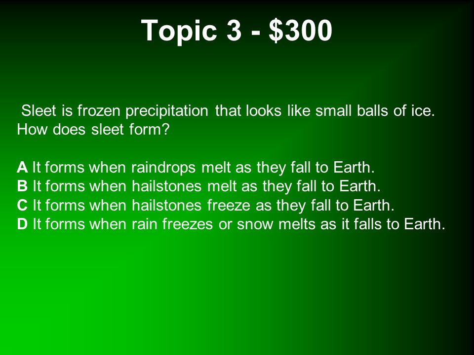 water cycle weather forms of precipitation environments be prepared how does sleet form