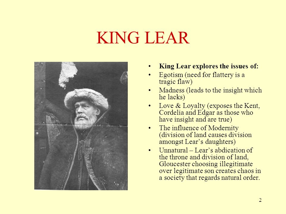 Shakespeare's King Lear - Essay