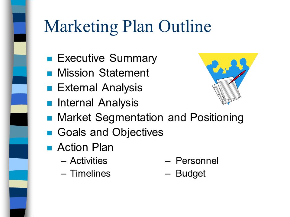 marketing strategy outline