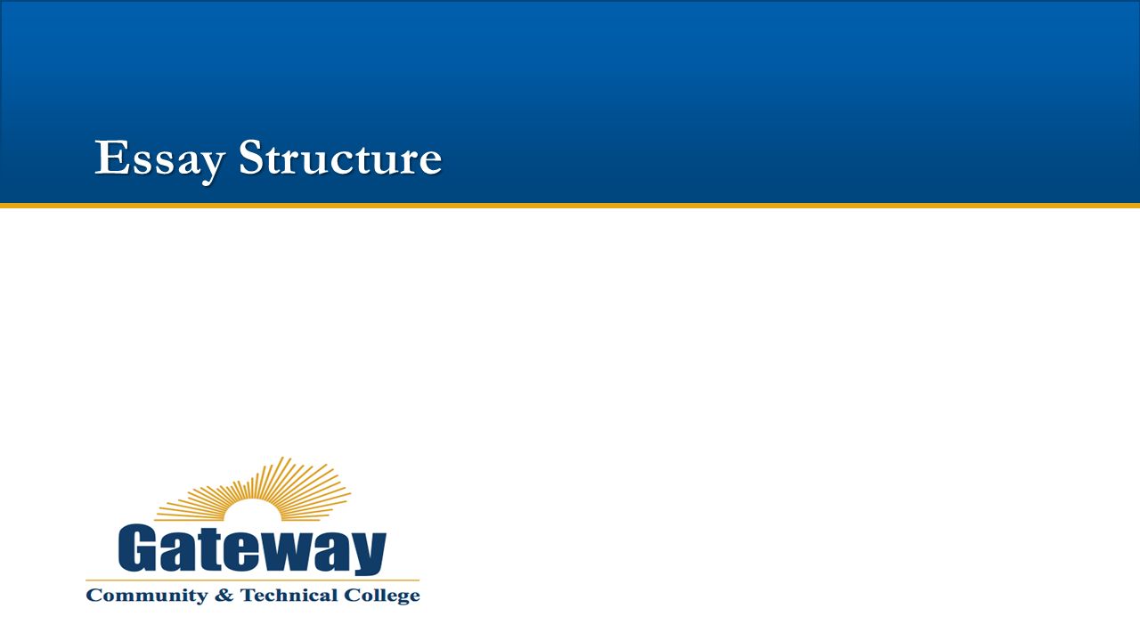 structure of essay introduction