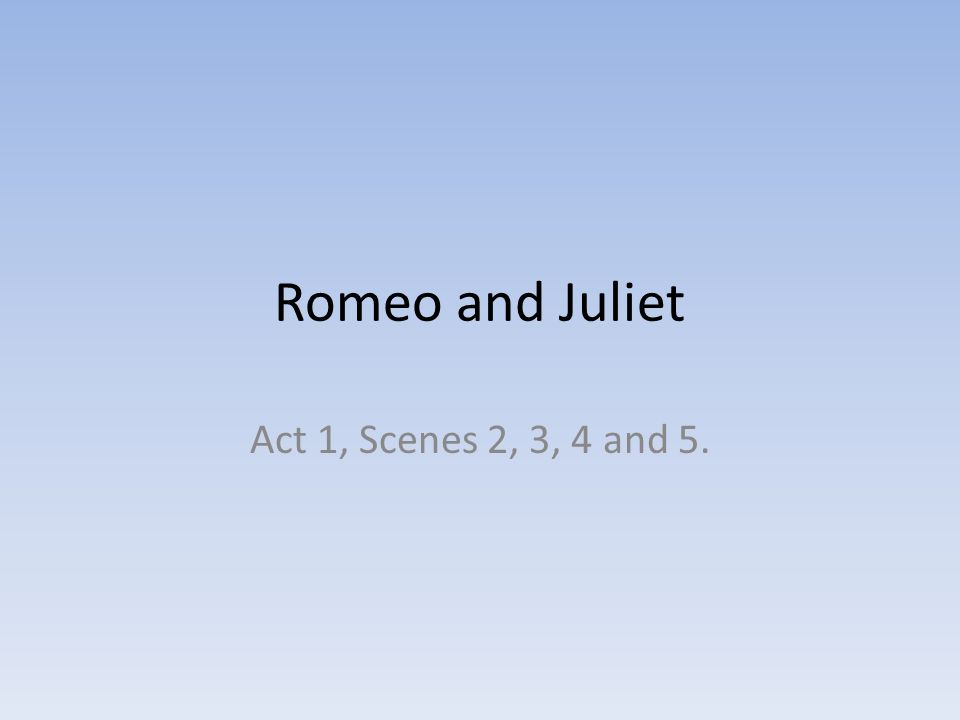 Romeo And Juliet Act 3 Scene 5 Essay