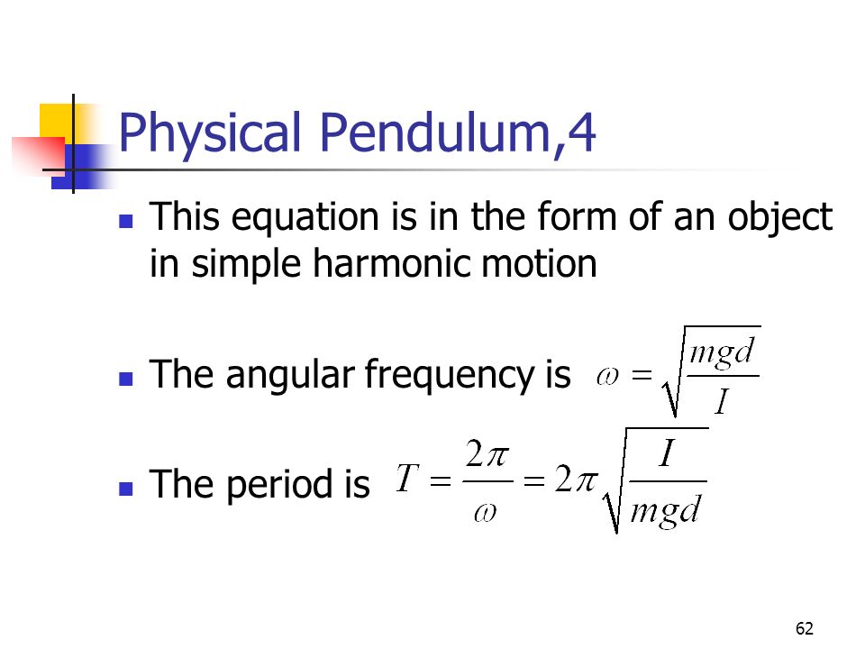 Physical Pendulum Equation Talkchannels Chapter 15 Oscillatory Motion Periodic Is