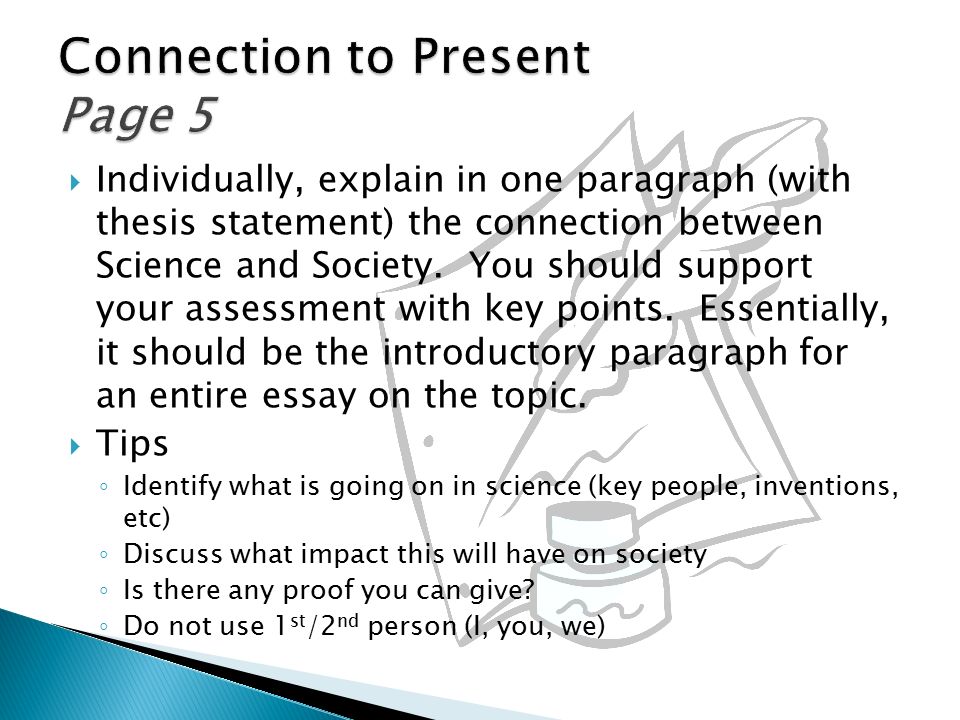 How To Write Science Essay