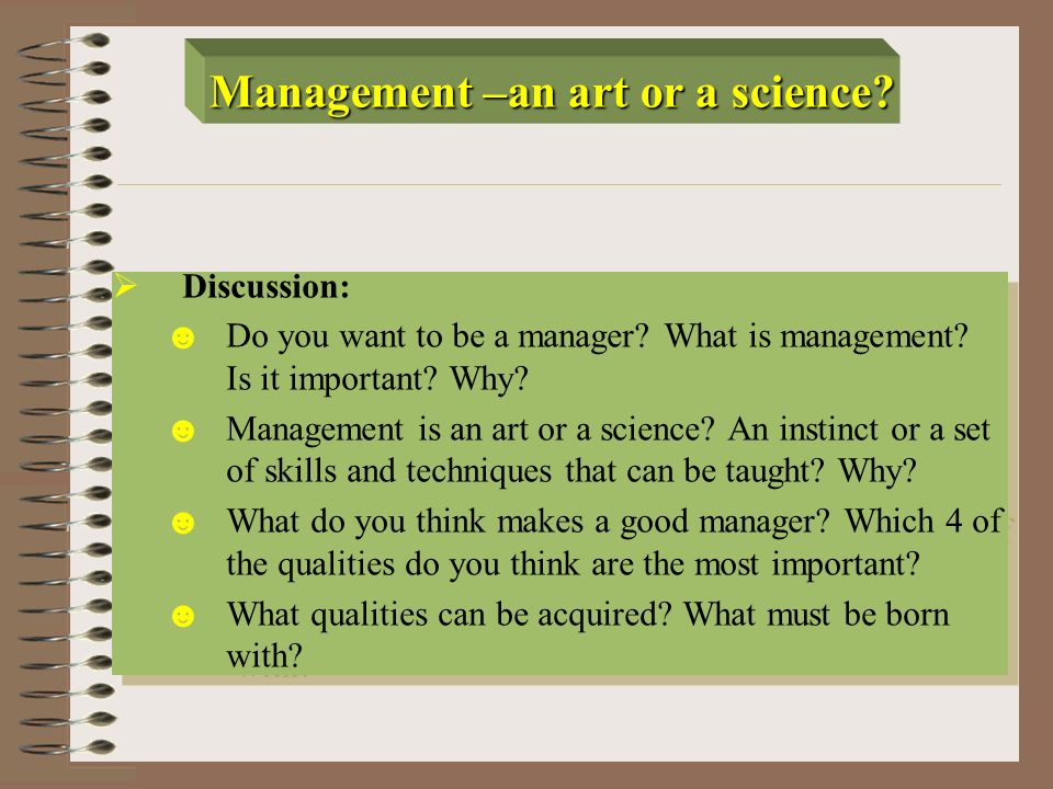 why do you want to be a manager