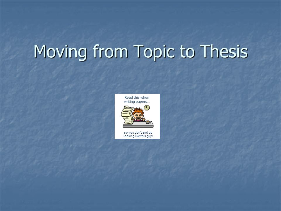 Computing Dissertation Layout