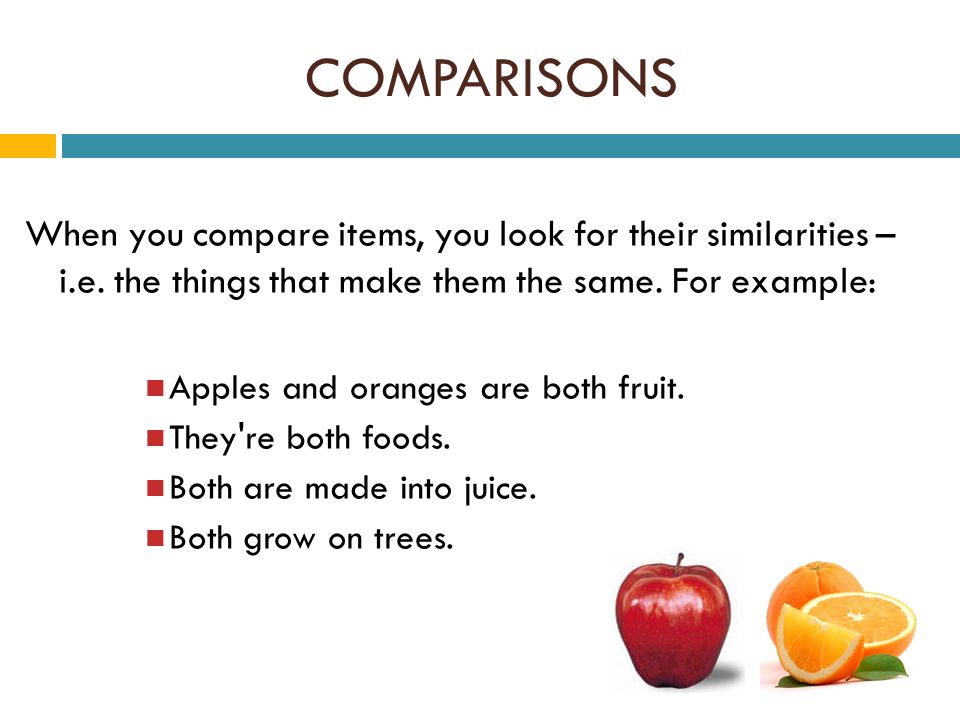Compare And Contrast Essay Examples