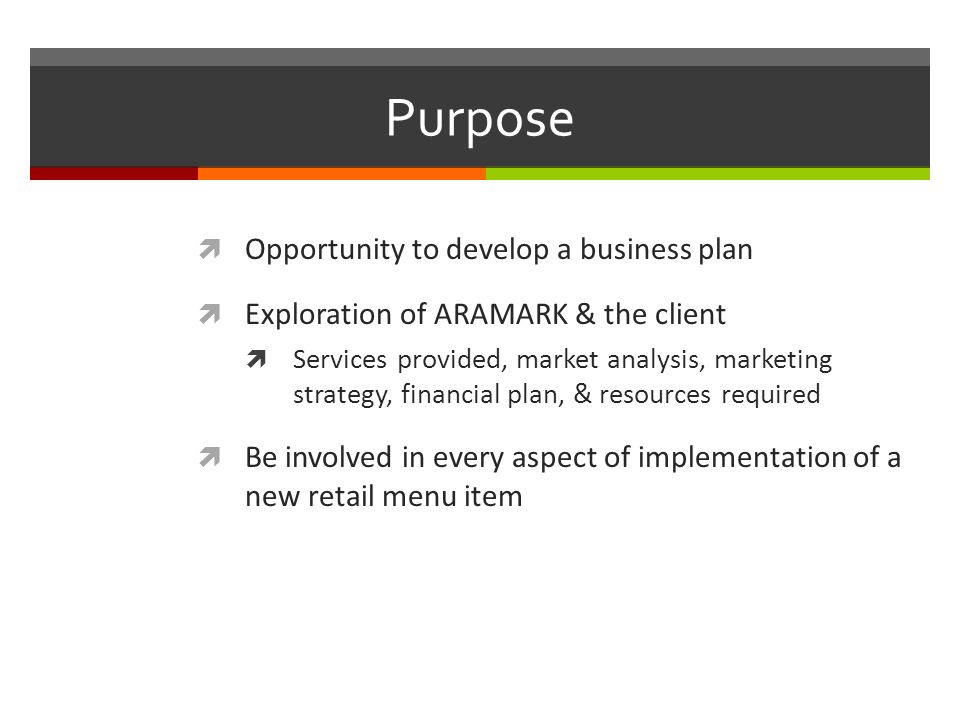 aramark analysis aramark analysis