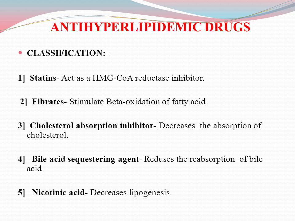 antihyperlipidemic