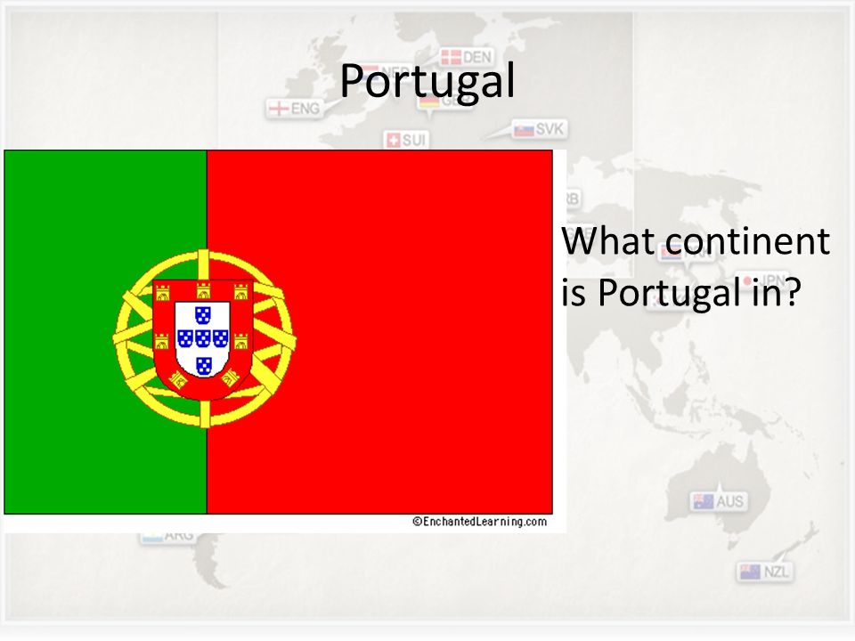 Portugal What continent is Portugal in