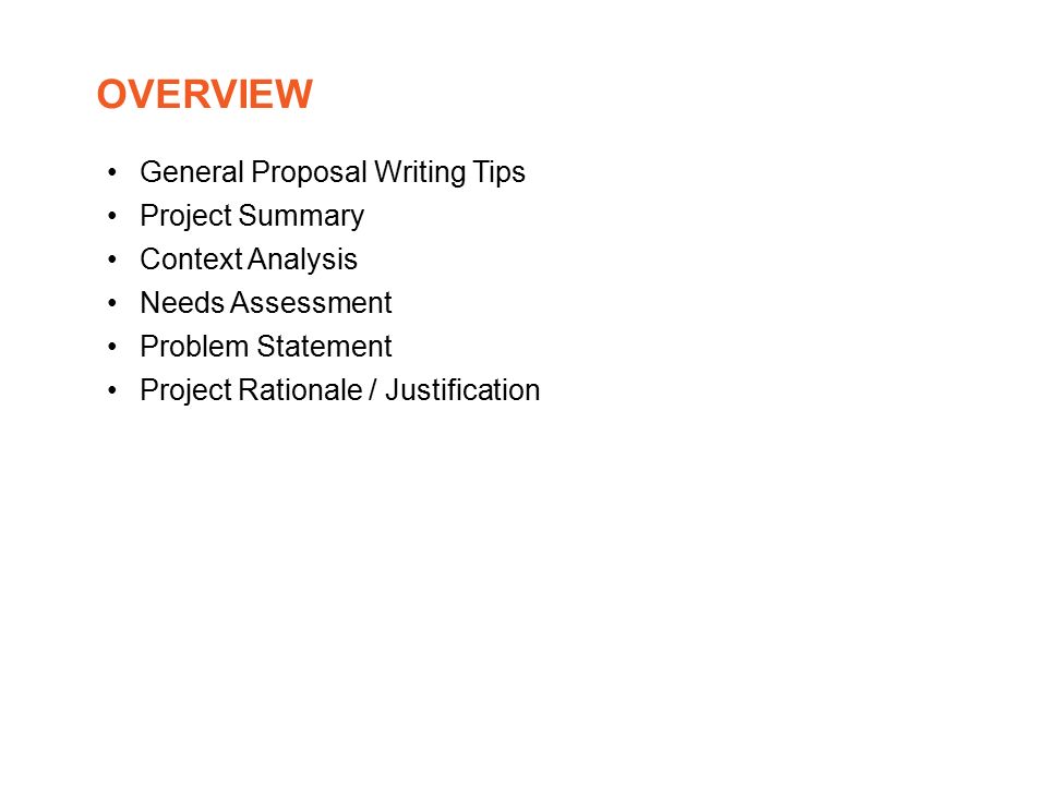 Report & Proposal Writing - University of Victoria