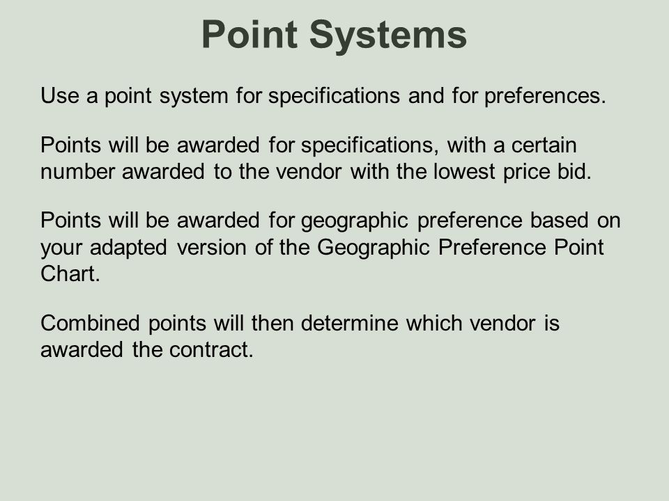 geographic preference