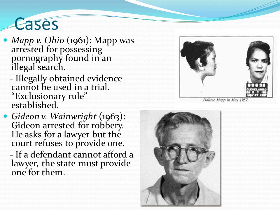 mapp v ohio case brief