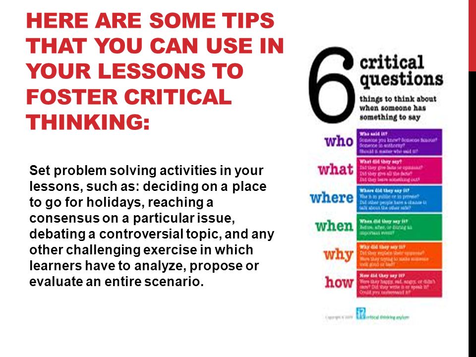 How Can Critical Thinking Help You