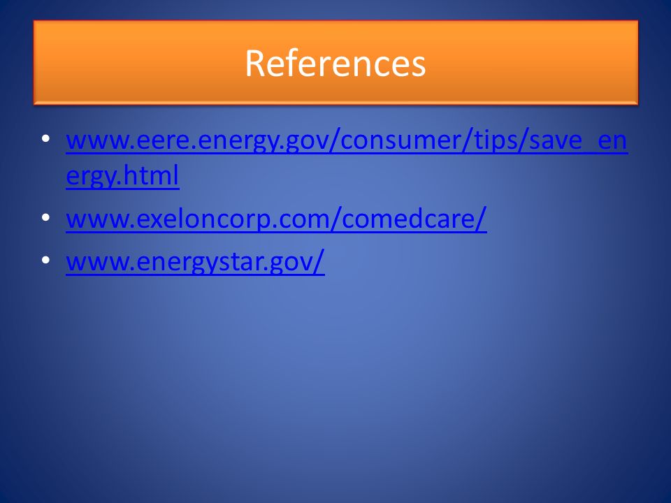 References   ergy.html   ergy.html