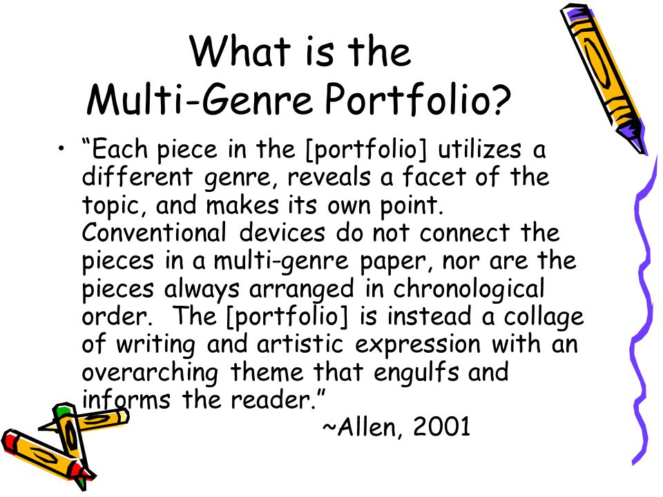 Multi Genre Research Paper